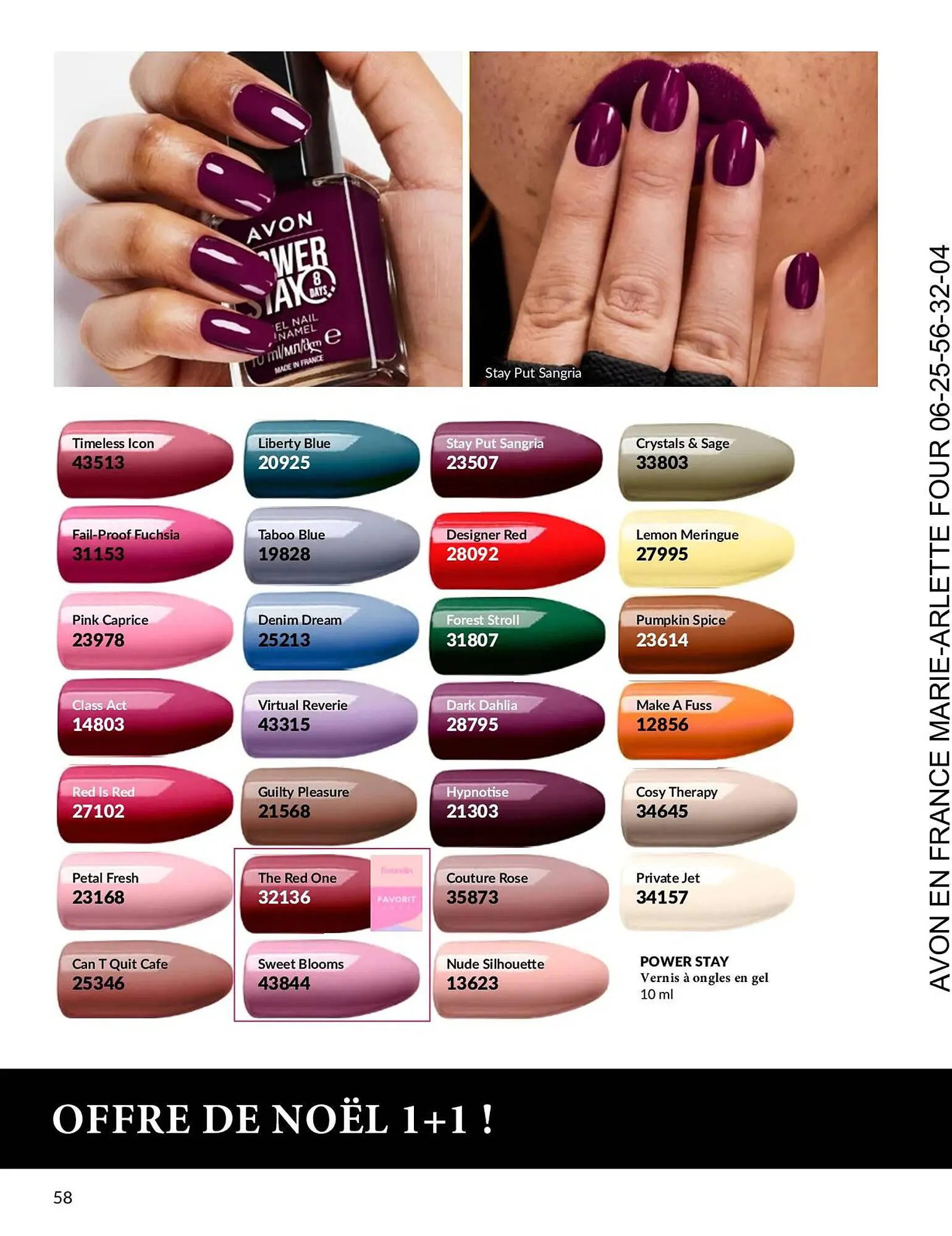 Catalogue AVON du 1 novembre au 30 novembre 2023 - Catalogue page 58