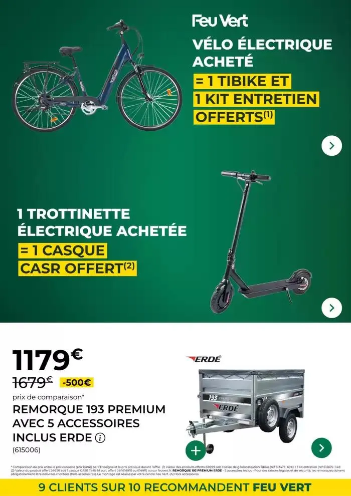 Feu Vert - Opération Coup Double du 3 mars au 25 mars 2025 - Catalogue page 12