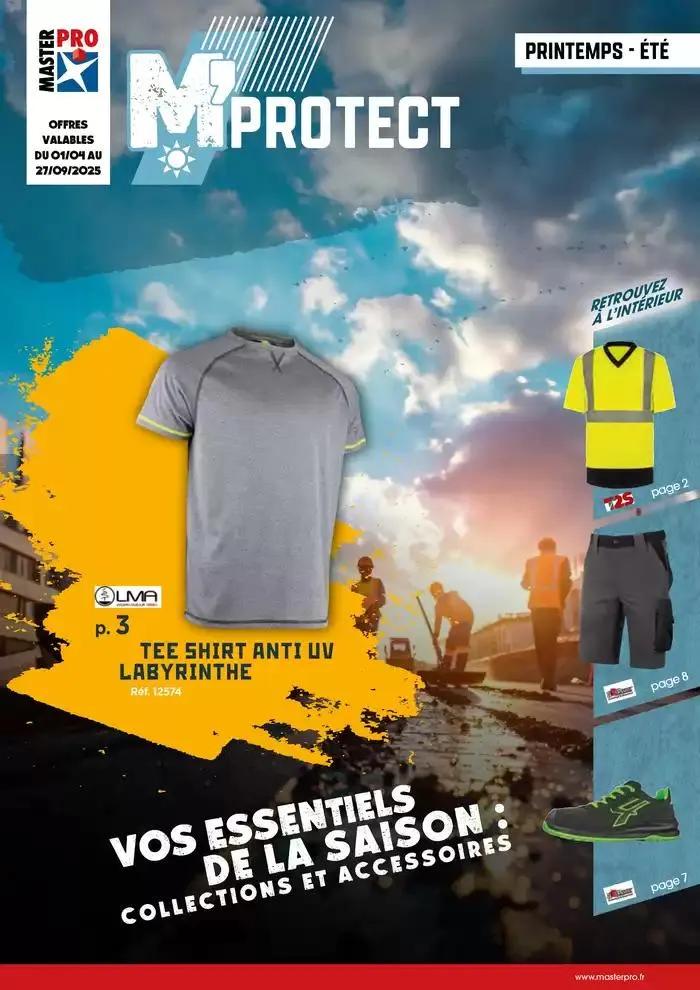M'Protect Printemps été 2025 du 7 avril au 27 septembre 2025 - Catalogue page 1