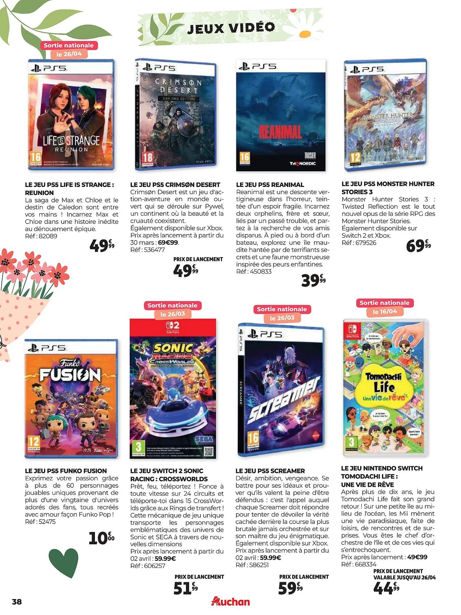Catalogue Auchan du 26 mars au 2 mai 2026 - Catalogue page 38