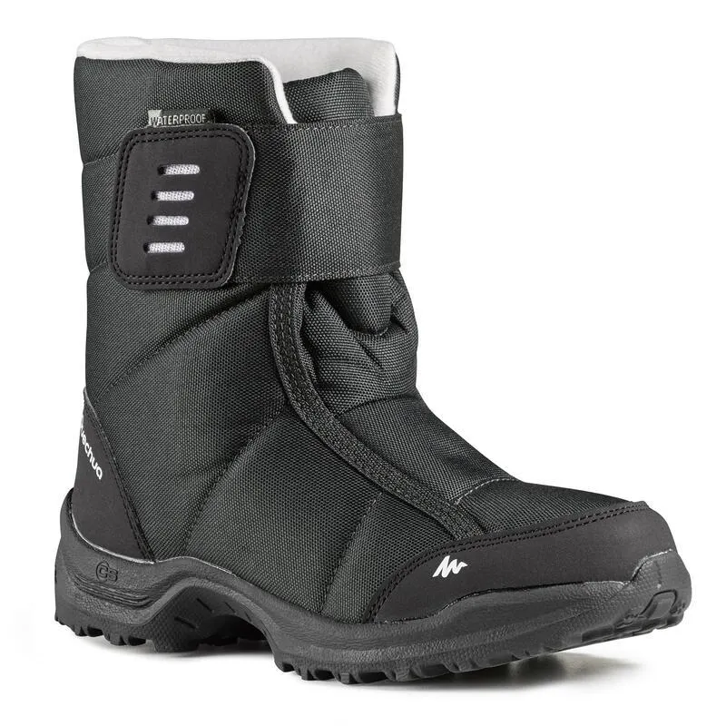 BOTTES DE NEIGE CHAUDES IMPERMÉABLES DE Randonnée - SH100 X-WARM - ENFANT 24-38