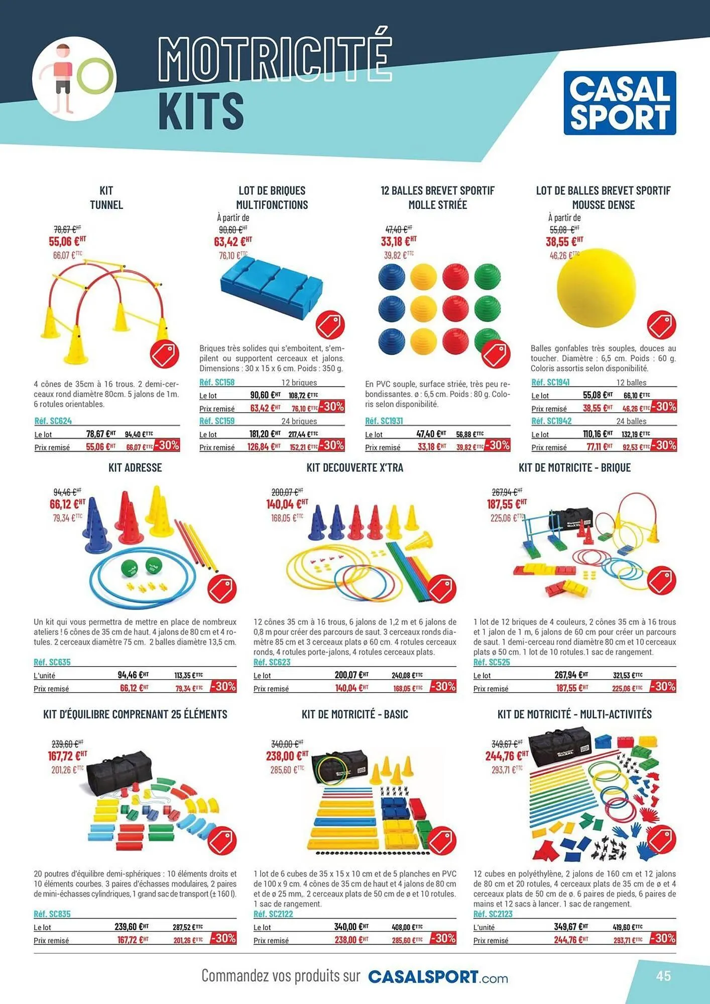 Catalogue Casal Sport du 30 avril au 31 décembre 2025 - Catalogue page 45