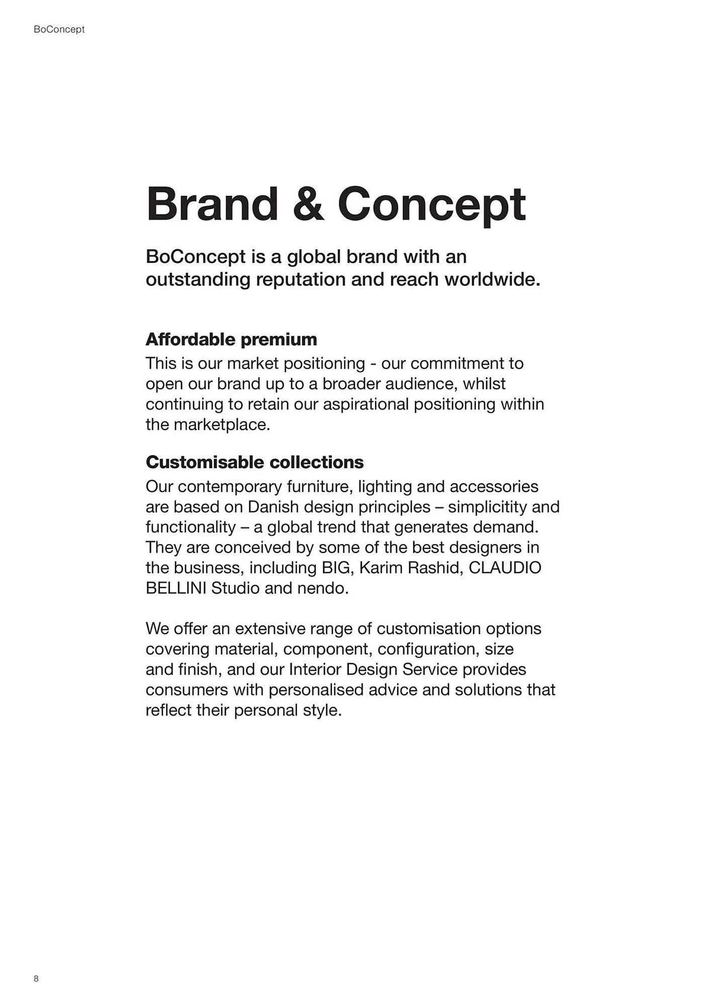 Catalogue BoConcept du 3 mars au 30 juin 2026 - Catalogue page 8