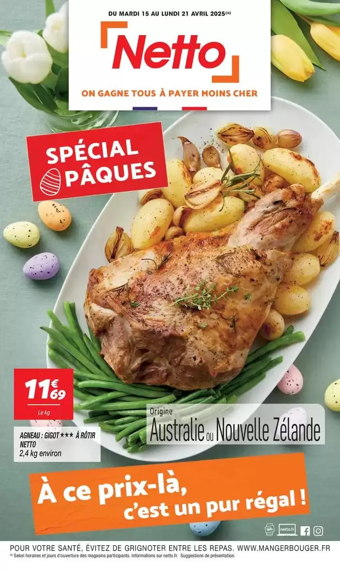 SEMAINE PROCHAINE : SPÉCIAL PÂQUES du 15 avril au 21 avril 2025 - Catalogue page 1