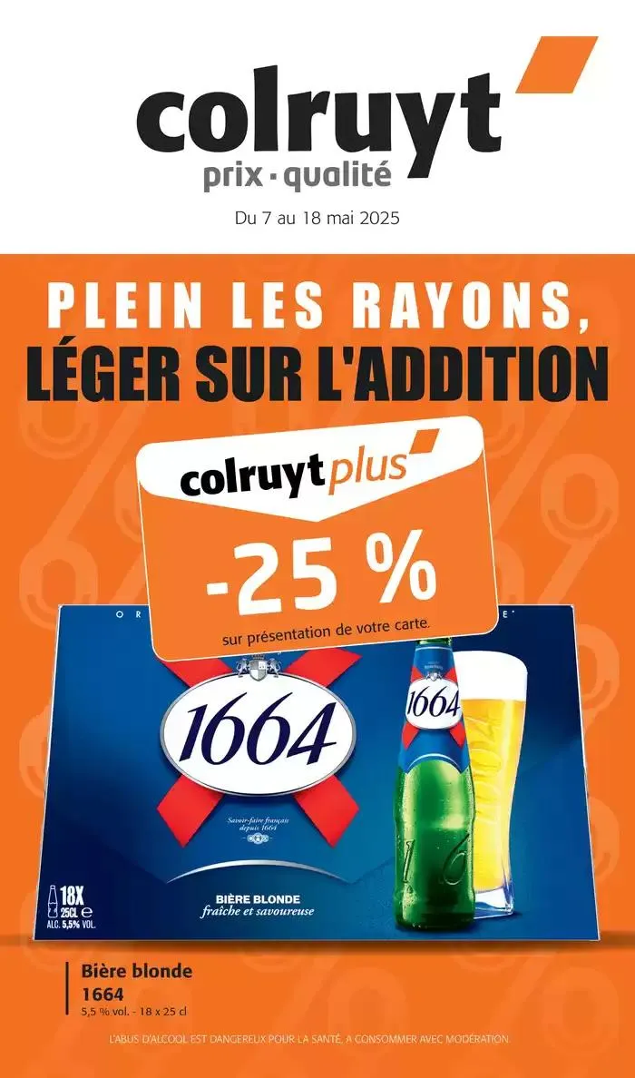 Plein les rayons, léger sur l’addition - 1