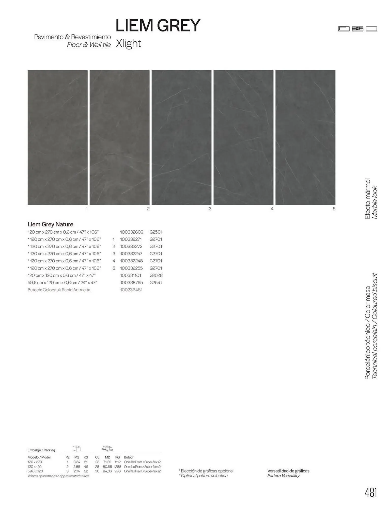 Catalogue Porcelanosa du 27 janvier au 31 décembre 2025 - Catalogue page 483