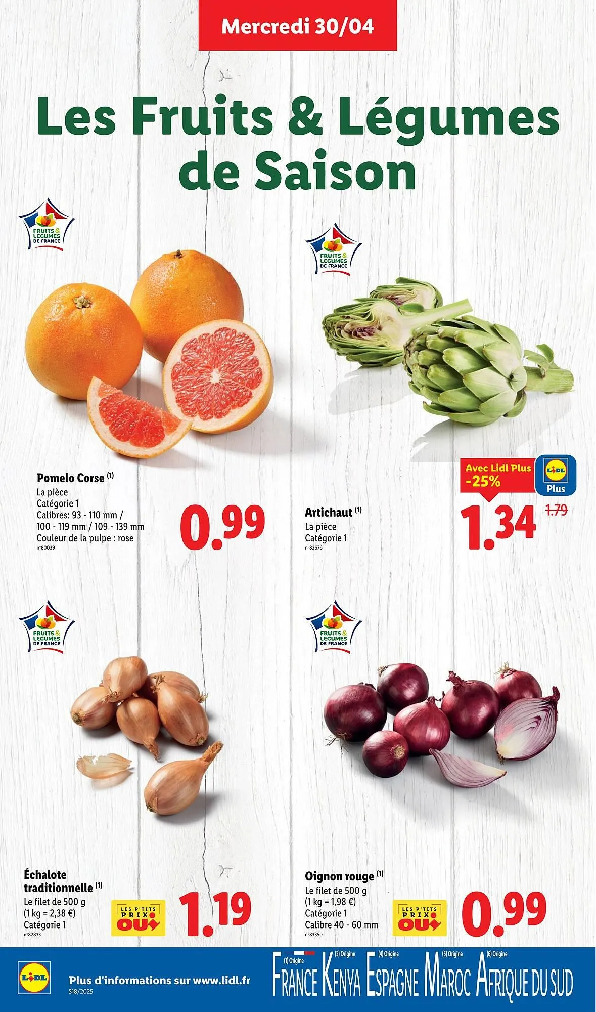 Catalogue Lidl du 30 avril au 7 mai 2025 - Catalogue page 4