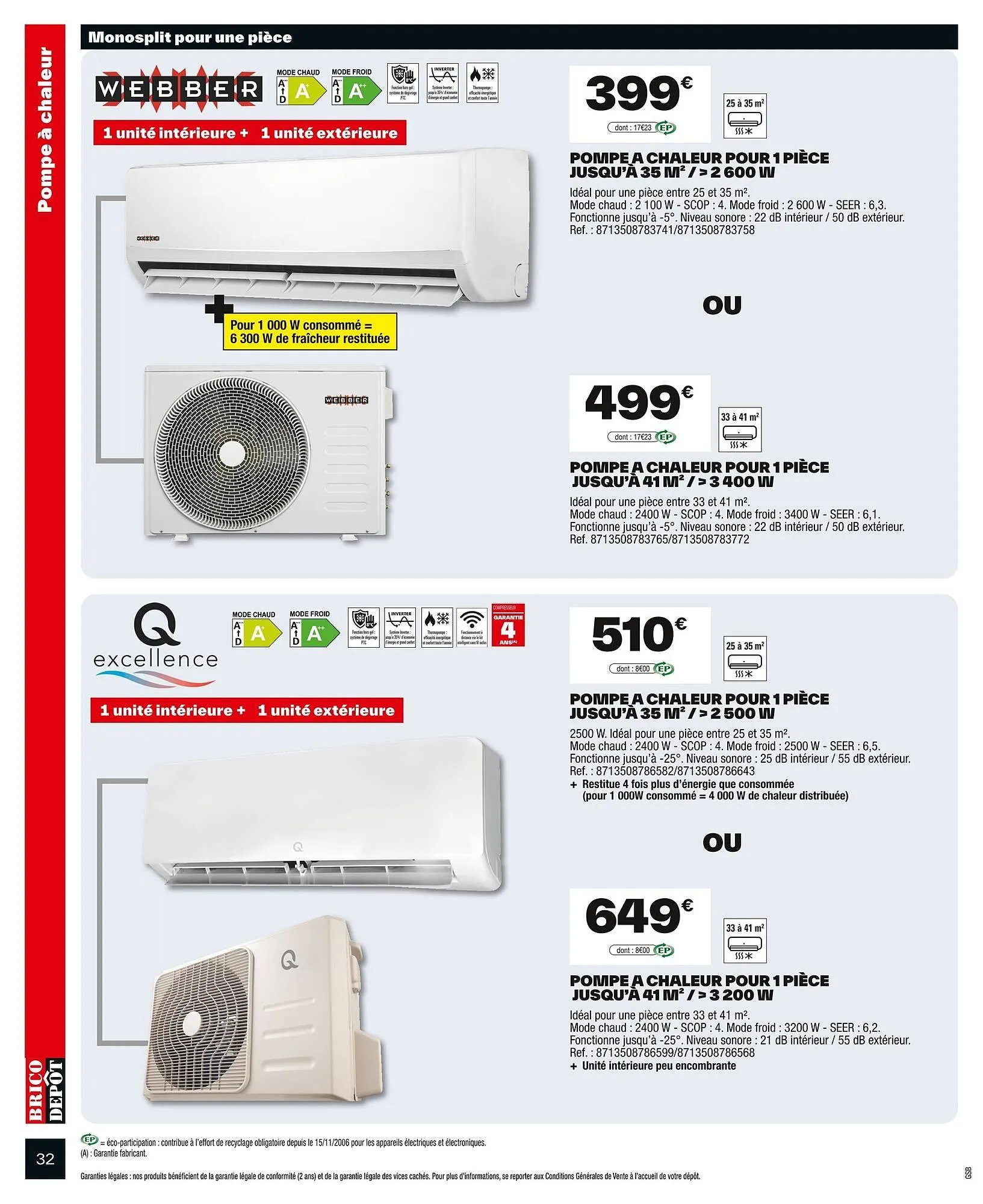 Catalogue Brico Dépôt du 20 juin au 3 juillet 2025 - Catalogue page 32