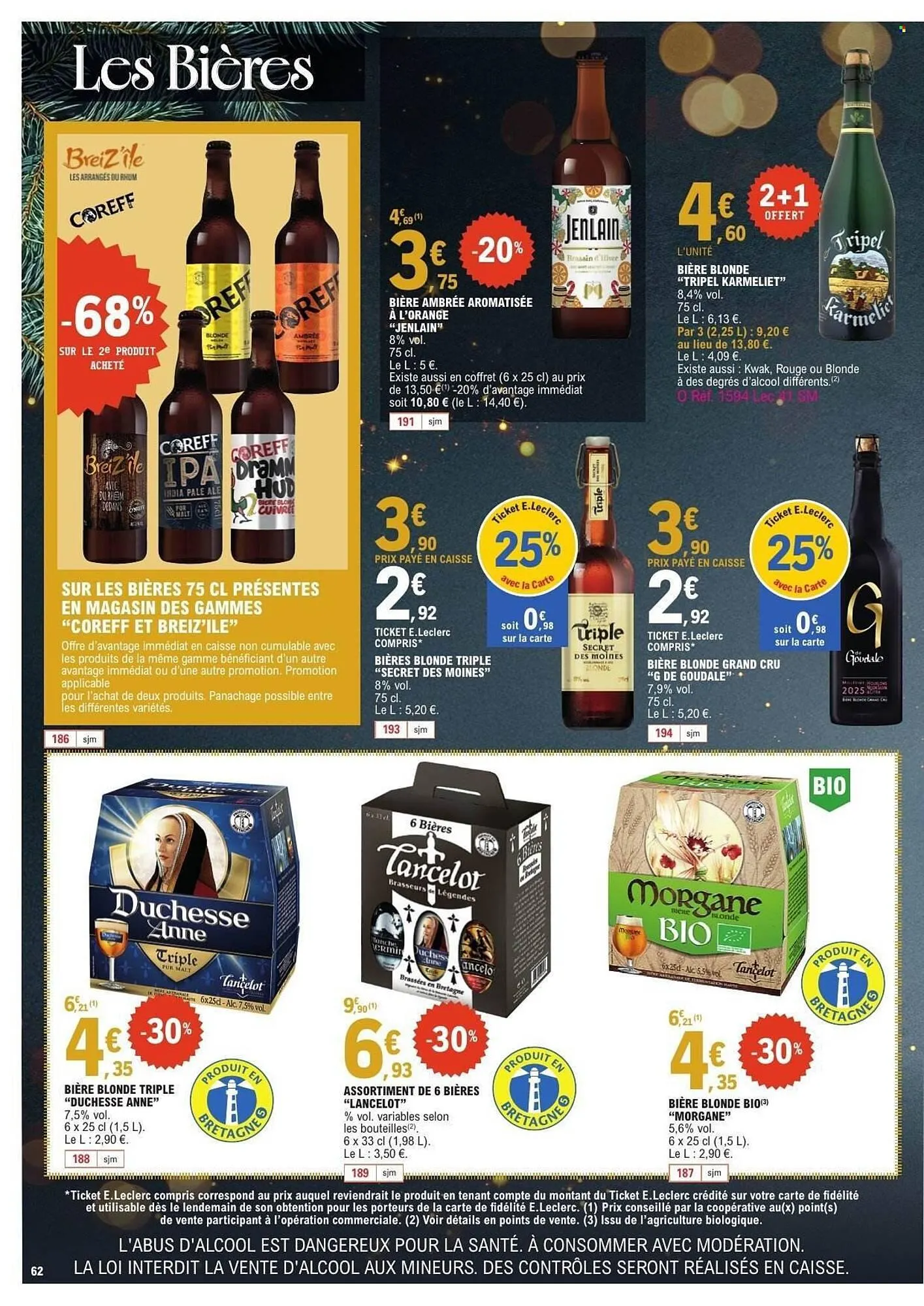 Catalogue E.Leclerc du 16 décembre au 27 décembre 2025 - Catalogue page 62
