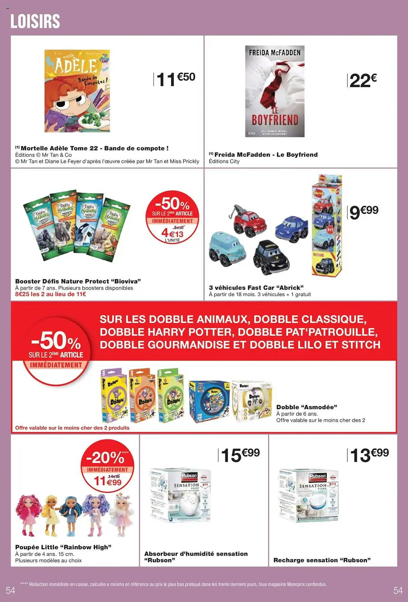 Catalogue Monoprix du 21 octobre au 2 novembre 2025 - Catalogue page 54