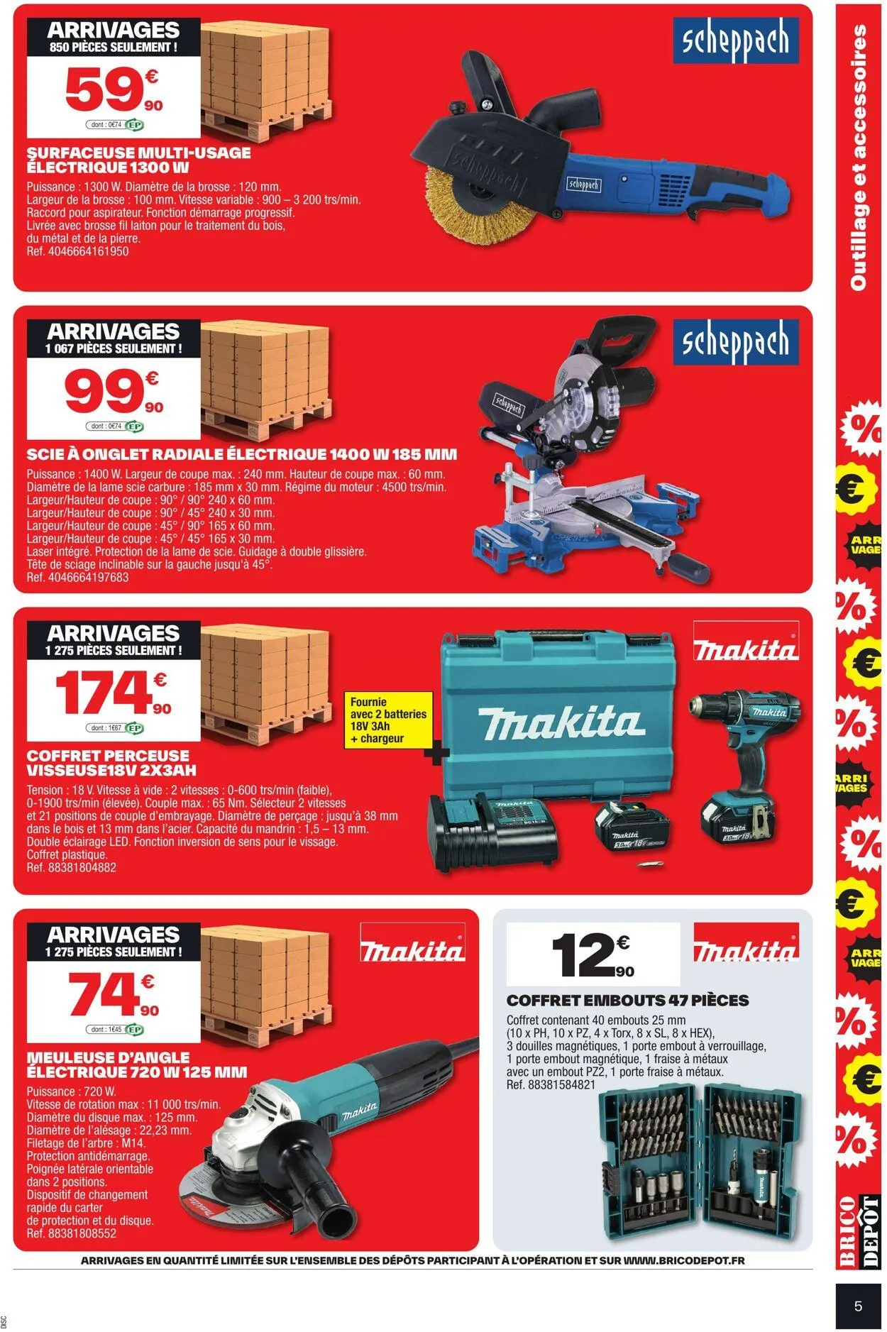 Brico Dépôt Catalogue actuel du 23 octobre au 6 novembre 2025 - Catalogue page 5