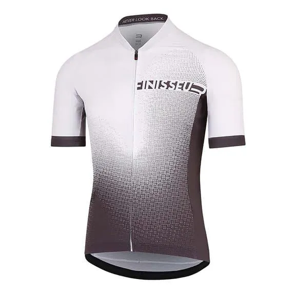 Maillot Finisseur Core Vapor manche courte anthracite blanc