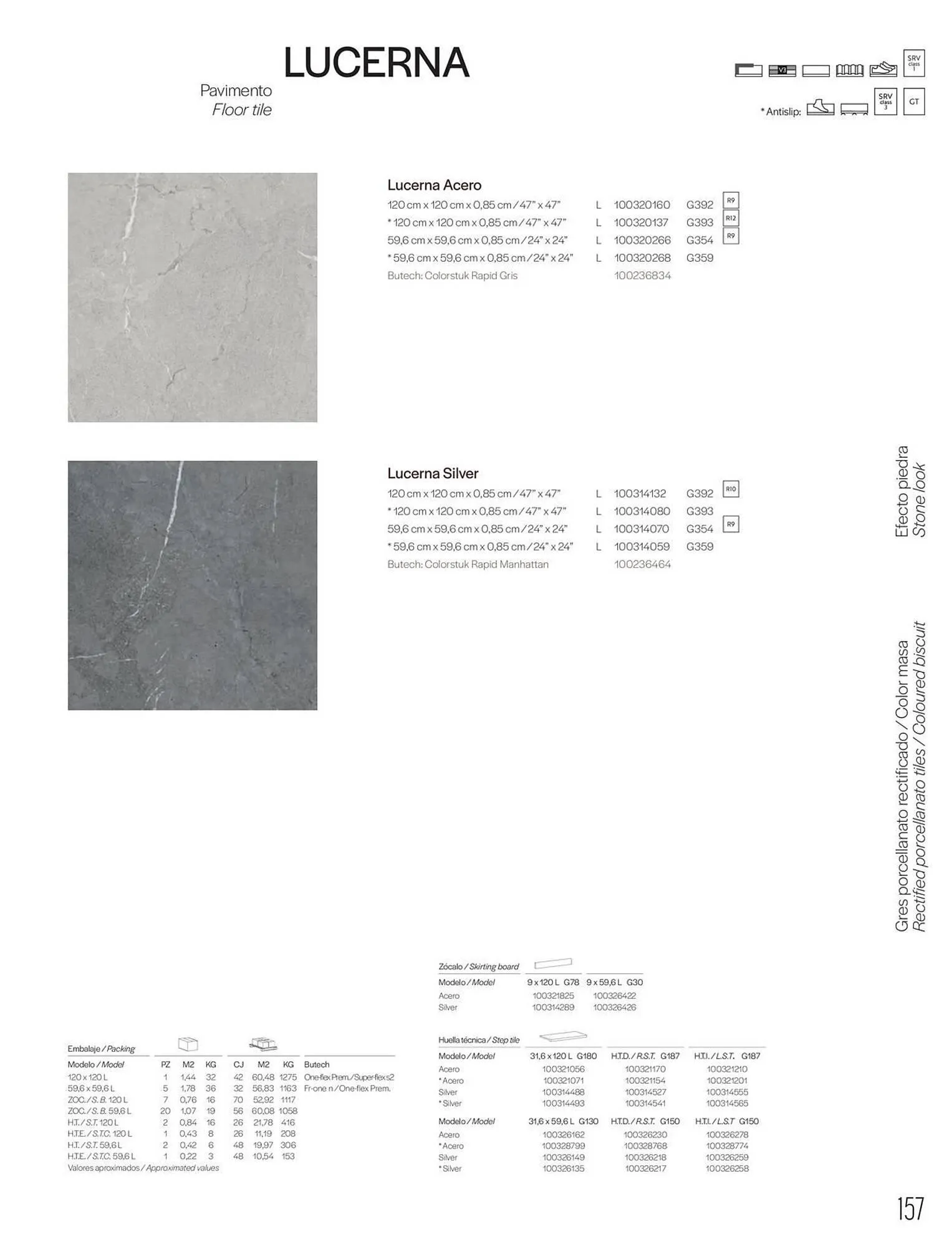 Catalogue Porcelanosa du 27 janvier au 31 décembre 2025 - Catalogue page 159