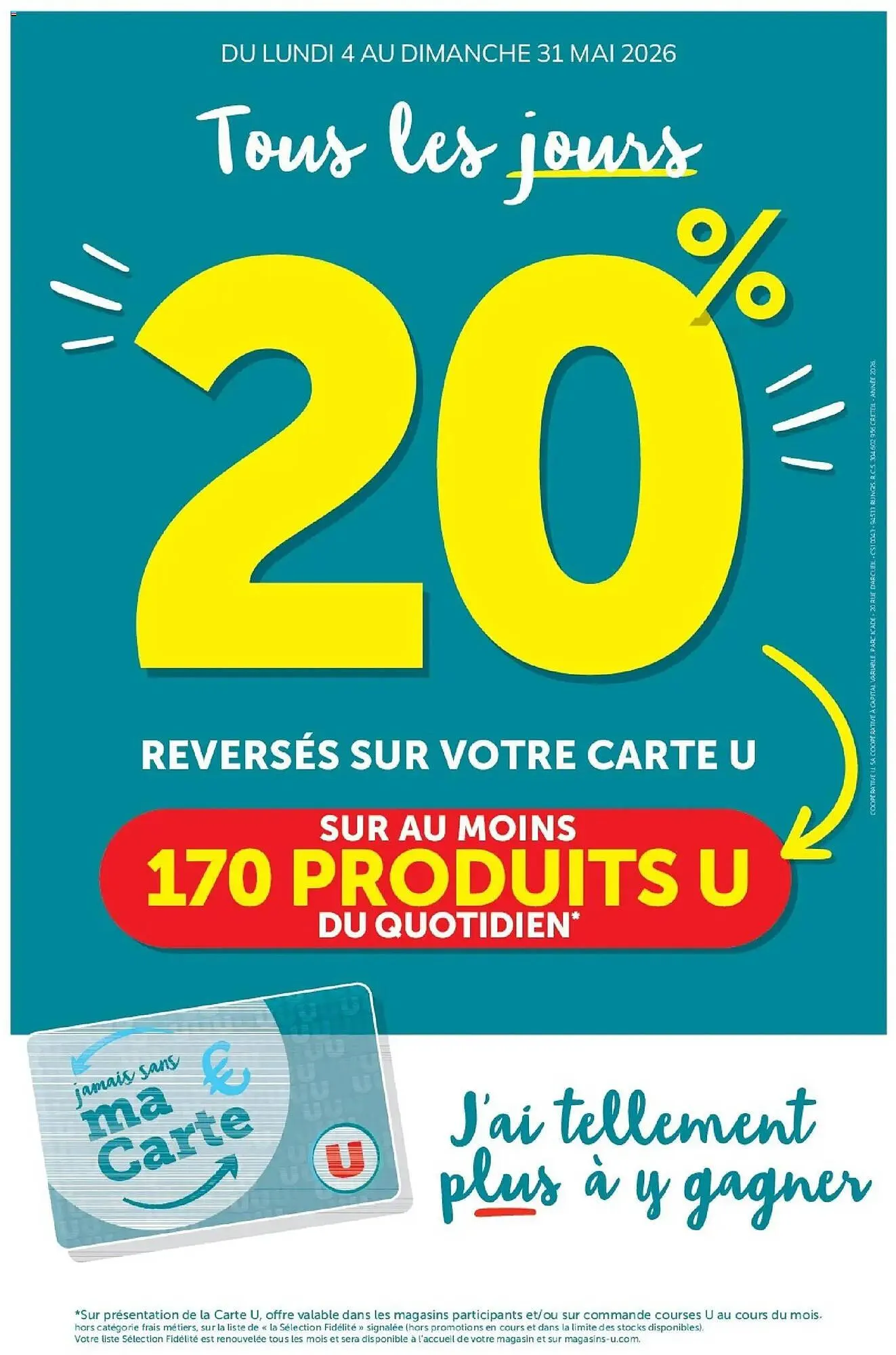 Catalogue Super U du 4 mai au 31 mai 2026 - Catalogue page 1