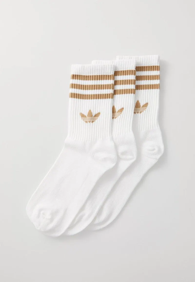 CREW UNISEX 3 PACK - Chaussettes - white cardboard