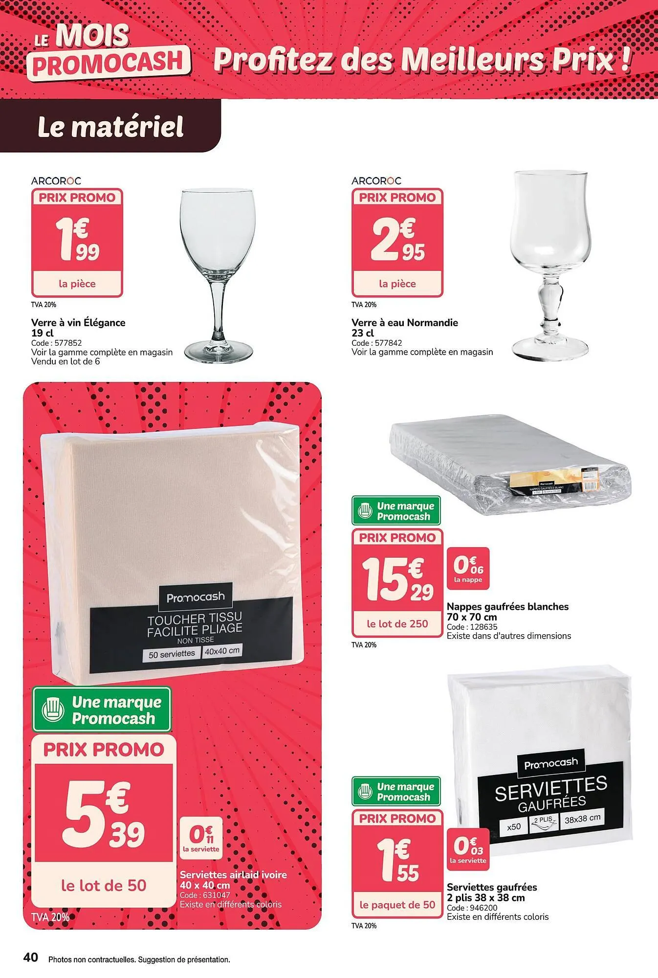 Catalogue Promocash du 31 mars au 25 avril 2026 - Catalogue page 40