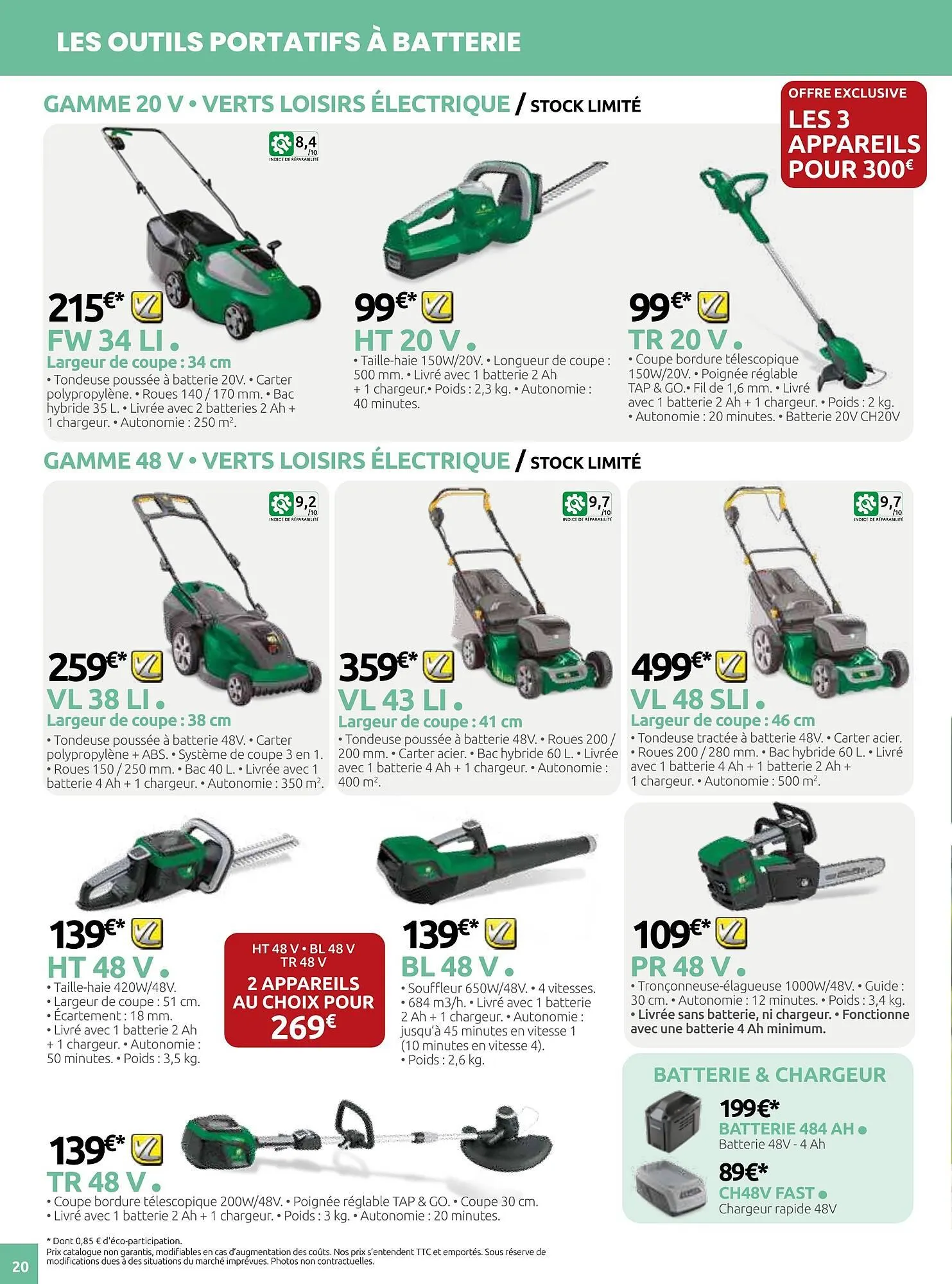 Catalogue Verts Loisirs du 5 mars au 29 décembre 2025 - Catalogue page 20