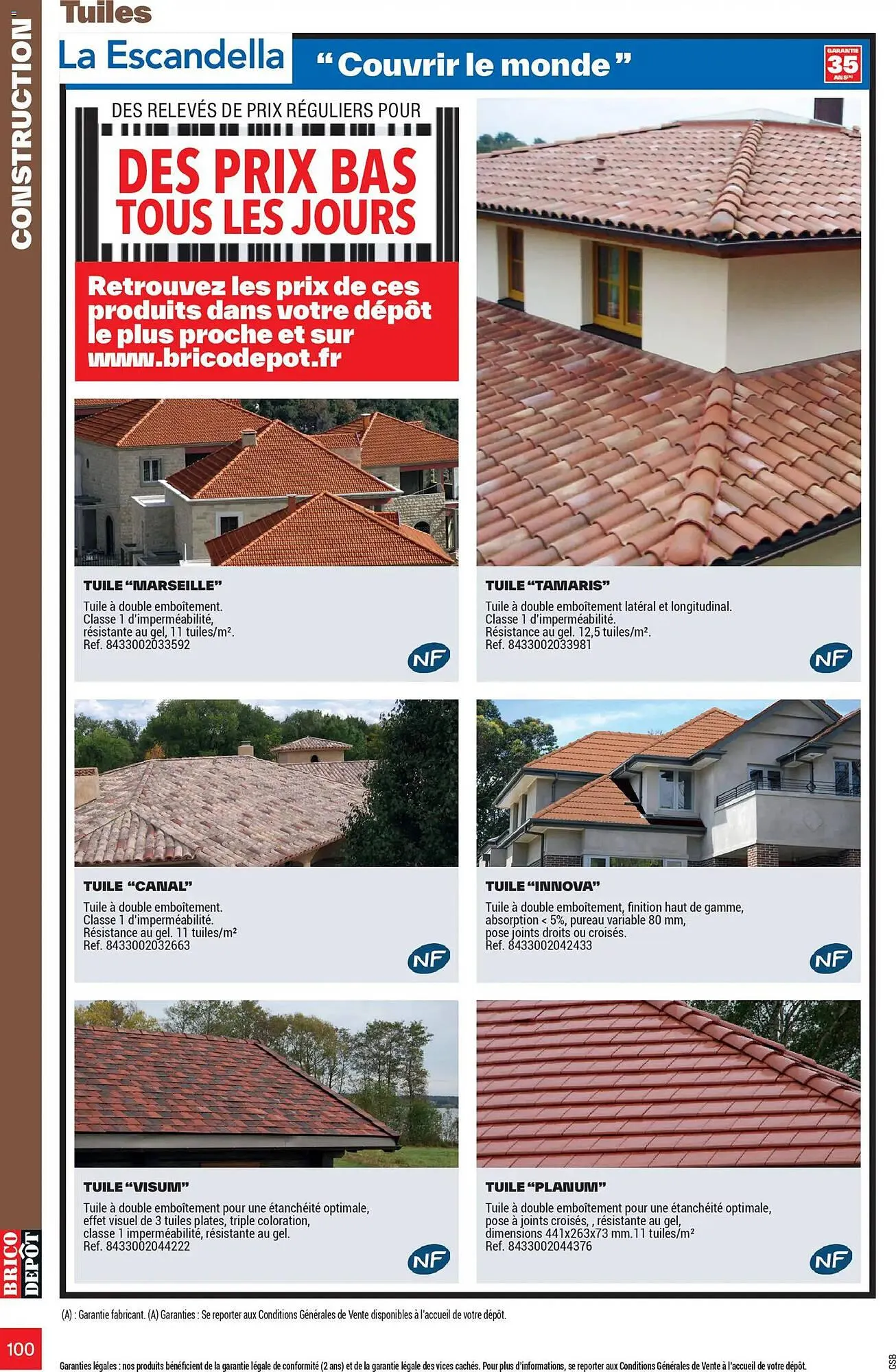 Catalogue Brico Dépôt du 25 mars au 12 juin 2026 - Catalogue page 100