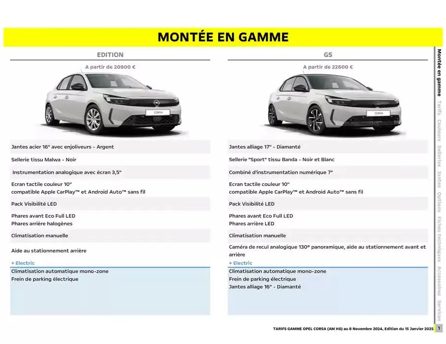 Opel Corsa du 17 janvier au 17 janvier 2026 - Catalogue page 2