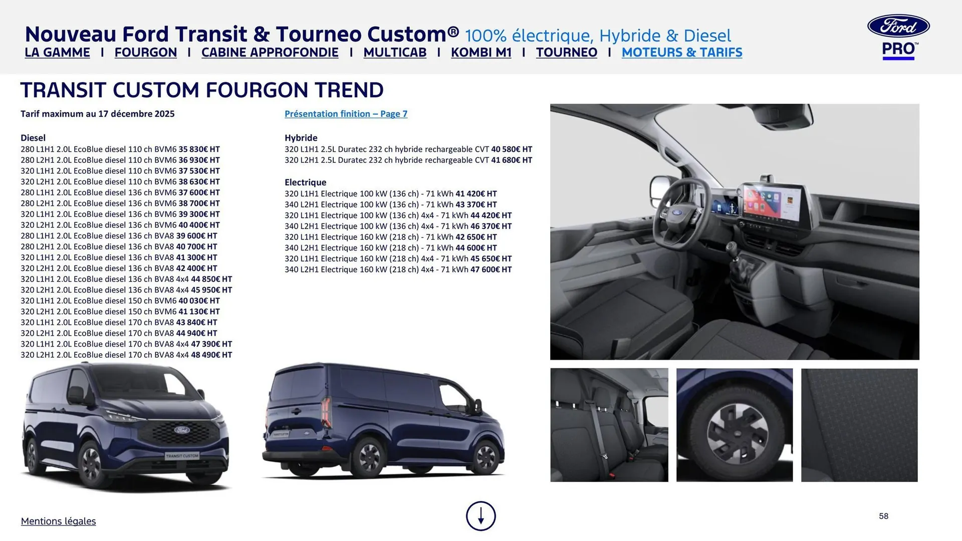 Catalogue Ford du 2 février au 31 décembre 2026 - Catalogue page 58