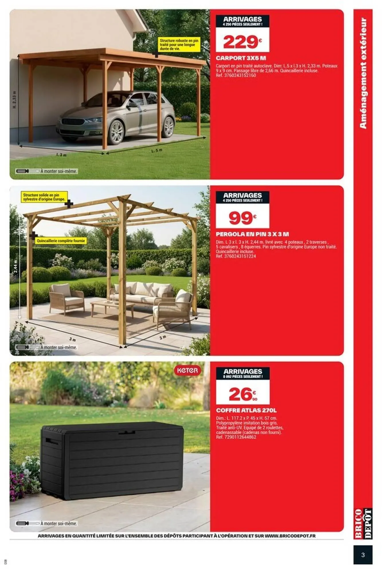 Catalogue Brico Dépôt du 27 février au 12 mars 2026 - Catalogue page 3