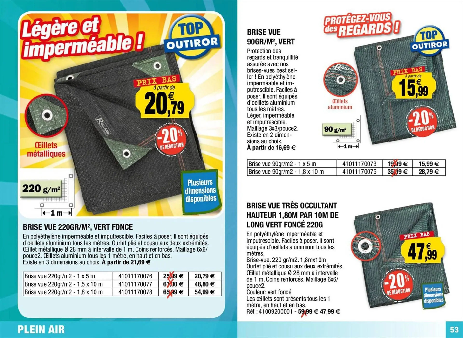 Catalogue Outiror du 4 juillet au 31 juillet 2023 - Catalogue page 53