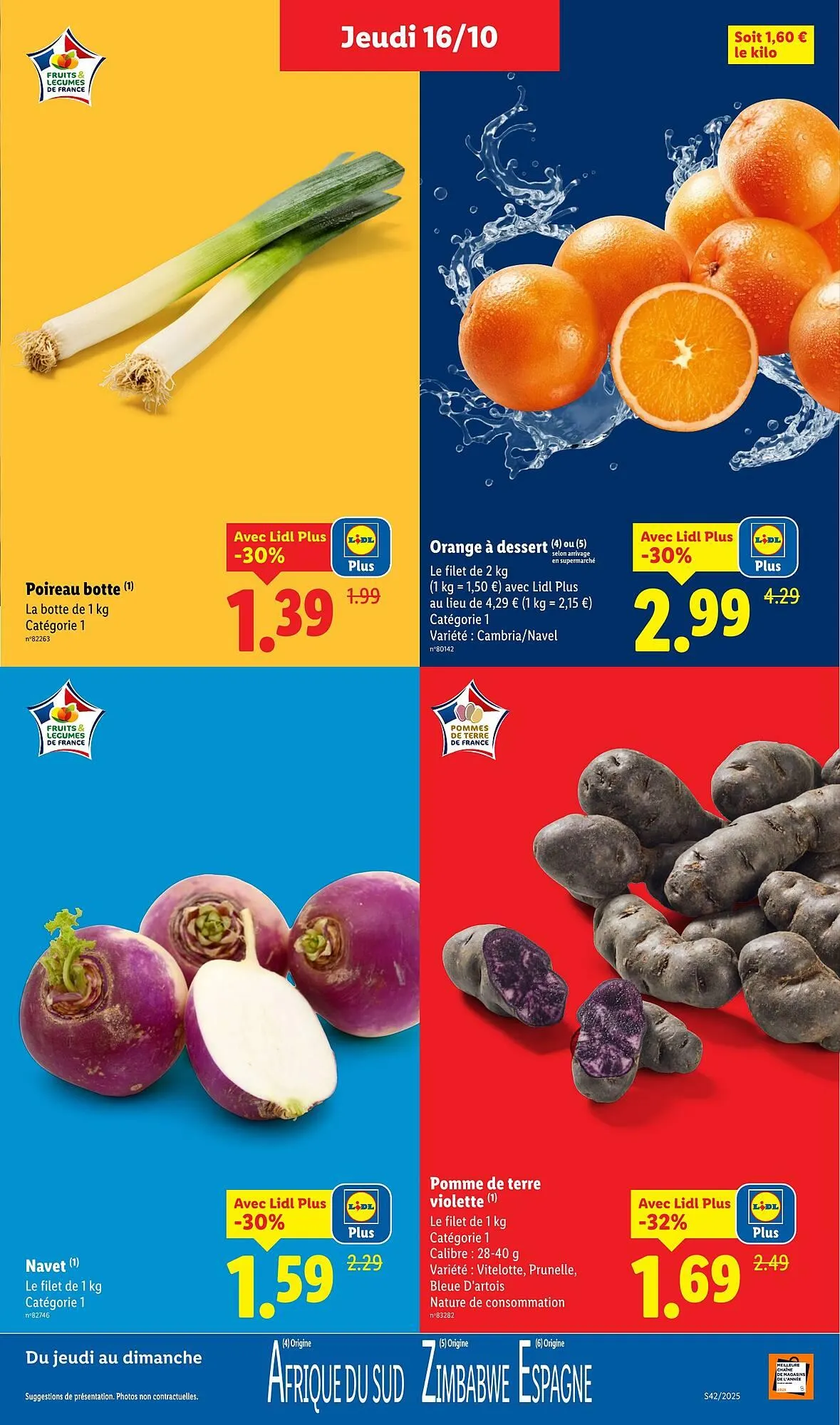 Catalogue Lidl du 16 octobre au 22 octobre 2025 - Catalogue page 3