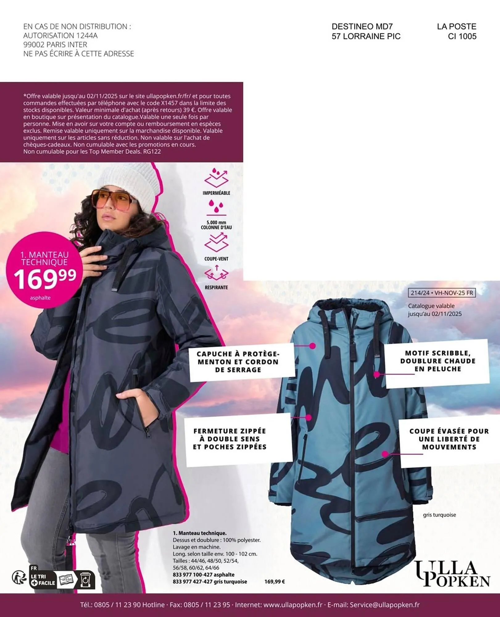 Catalogue Ulla Popken du 5 novembre au 30 novembre 2025 - Catalogue page 188