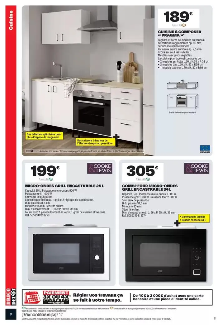 Spécial chantier intérieur ! du 28 mars au 10 avril 2025 - Catalogue page 8