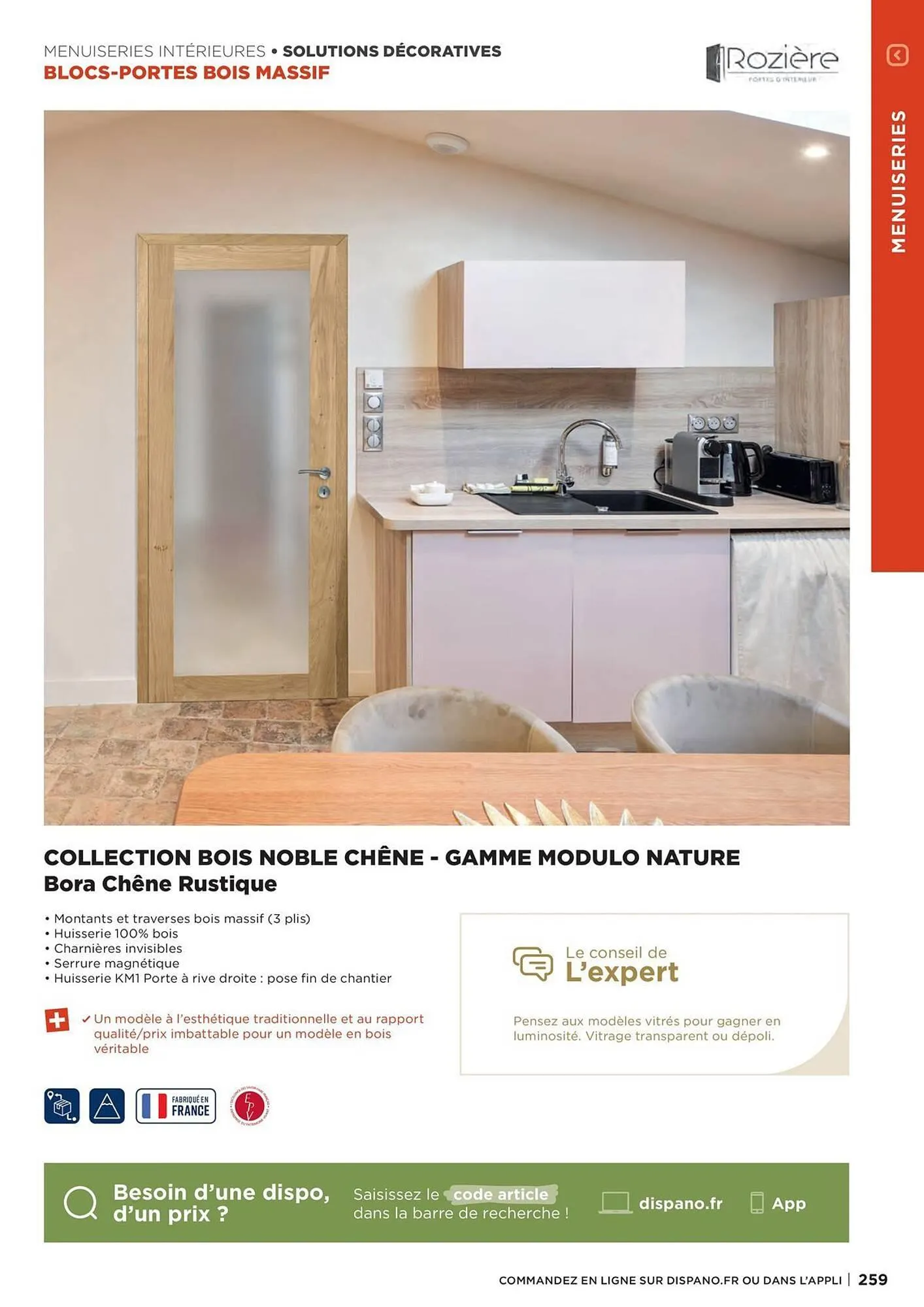 Catalogue Dispano du 8 avril au 31 décembre 2026 - Catalogue page 259