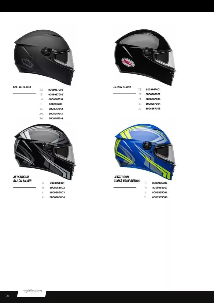 BELL Spring 2025 du 27 mars au 31 décembre 2025 - Catalogue page 20