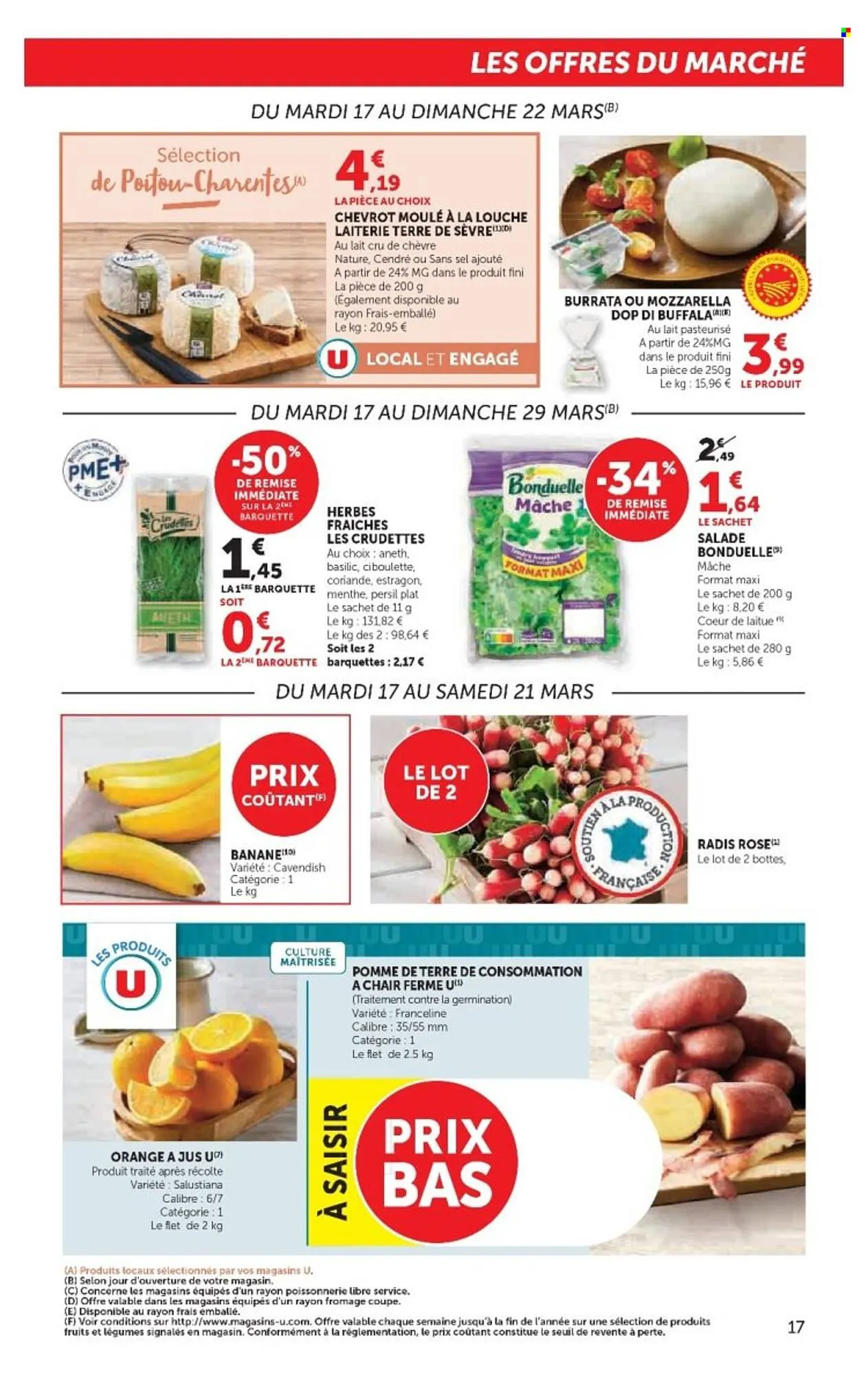 Catalogue Super U du 17 mars au 29 mars 2026 - Catalogue page 17