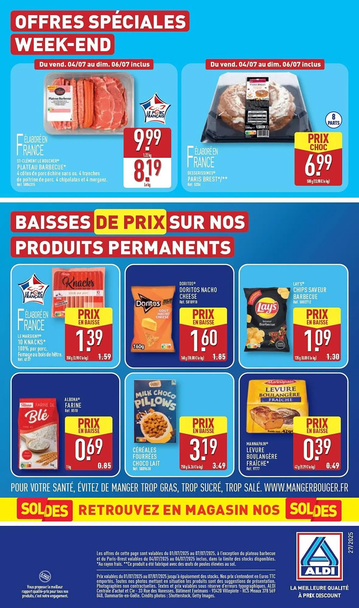 Catalogue ALDI du 1 juillet au 7 juillet 2025 - Catalogue page 57