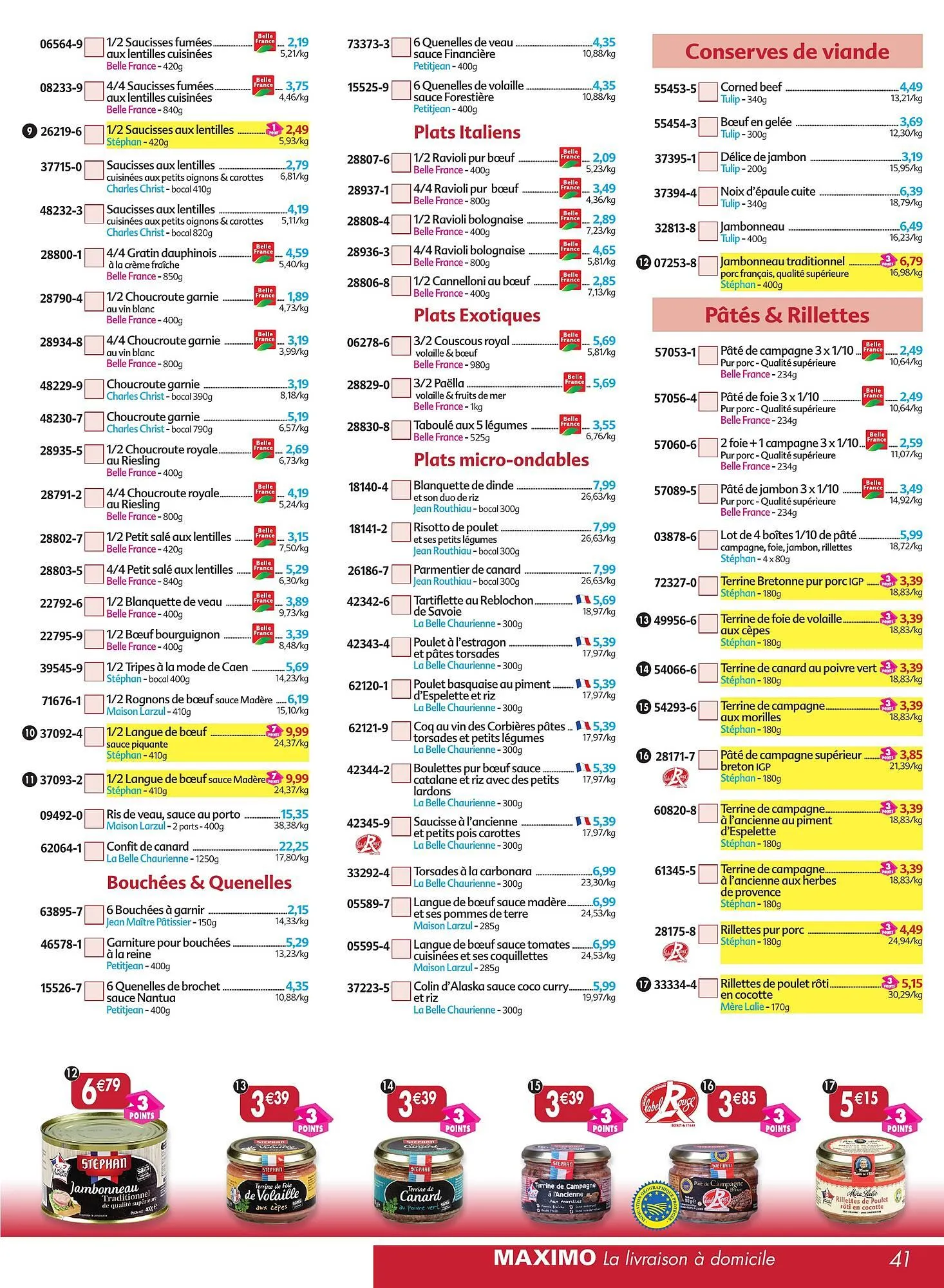 Catalogue Maximo du 5 août au 28 août 2025 - Catalogue page 41