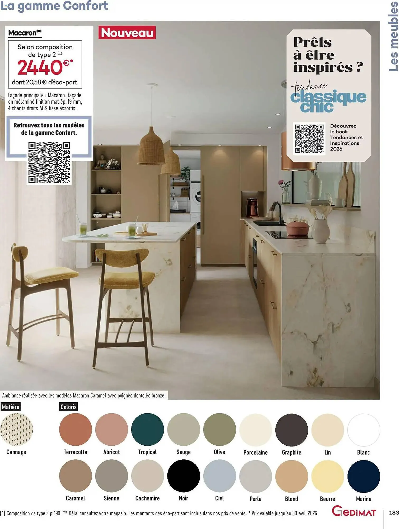 Catalogue Gedimat du 1 avril au 30 avril 2026 - Catalogue page 183