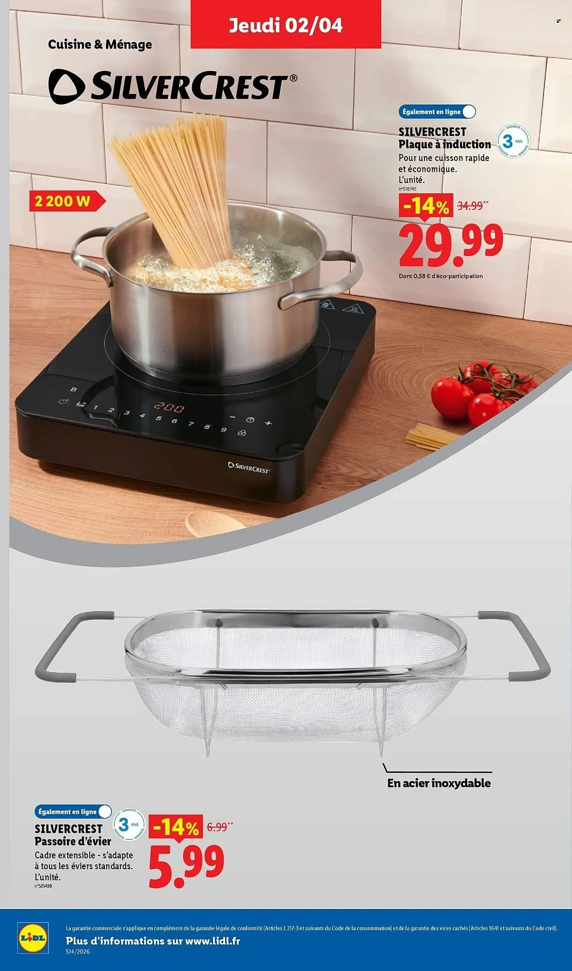 Catalogue Lidl du 30 mars au 2 avril 2026 - Catalogue page 18