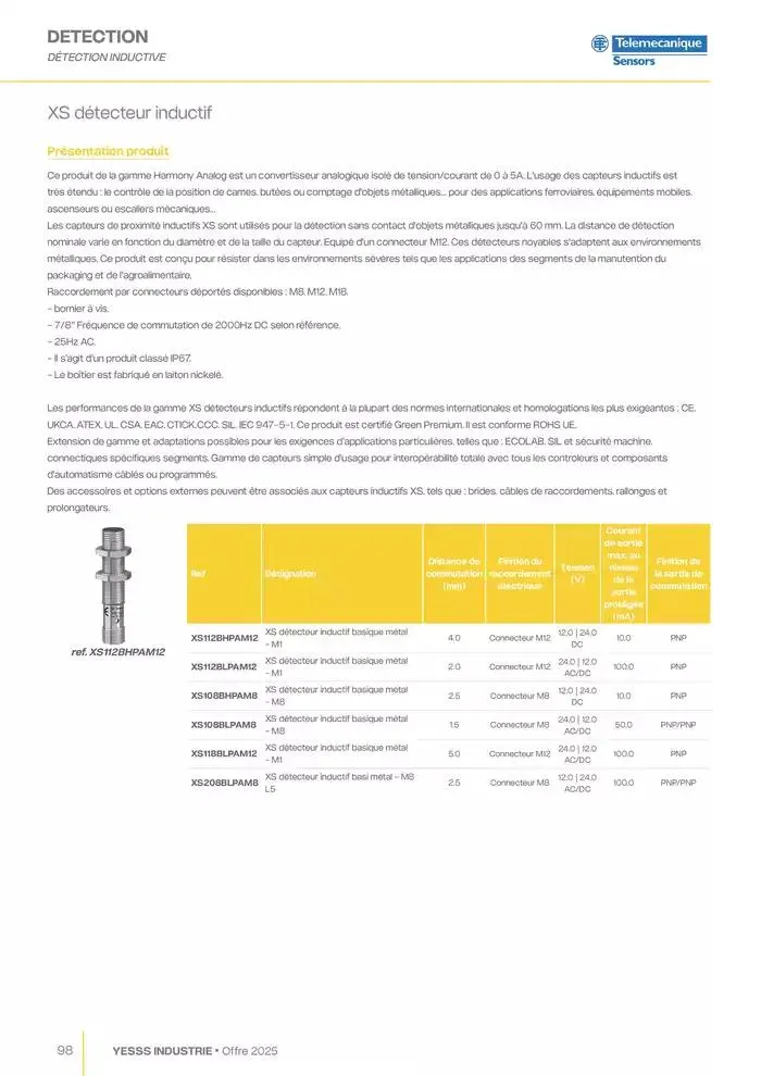 Industrie 2025 du 28 janvier au 31 décembre 2025 - Catalogue page 100
