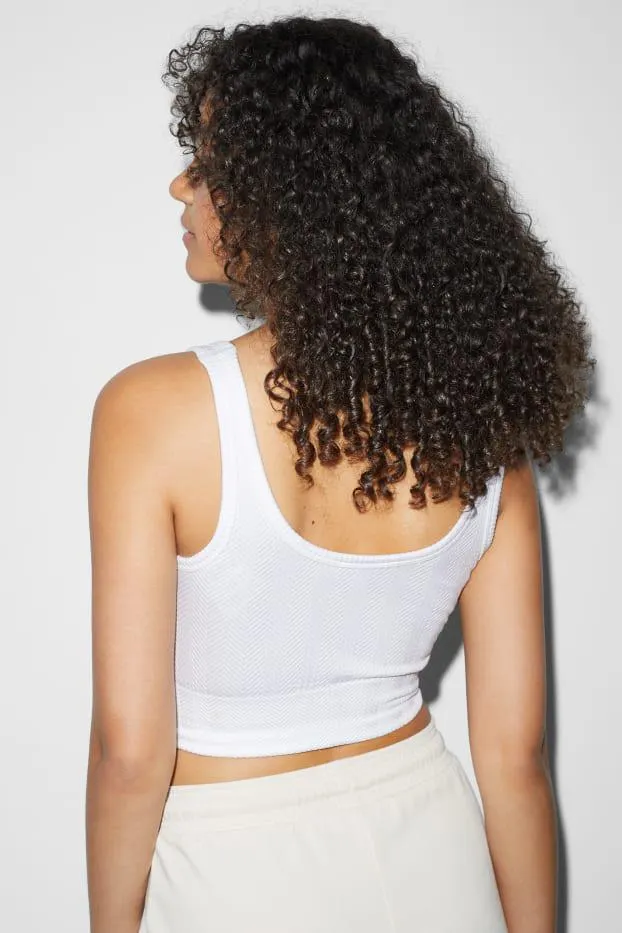 CLOCKHOUSE - cropped top