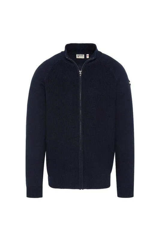 Gilet Zippé Côtelé - Schott - Homme - NAVY