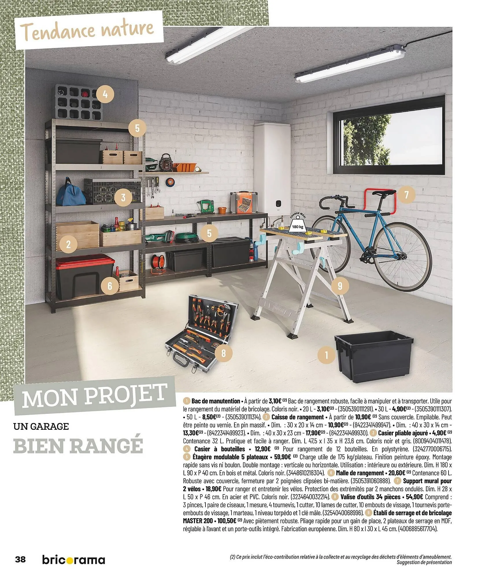 Catalogue Bricorama du 27 octobre au 7 décembre 2025 - Catalogue page 38