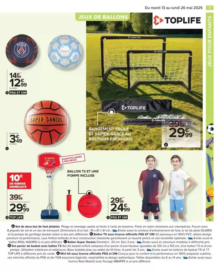 SPÉCIAL PLEIN AIR du 13 mai au 26 mai 2025 - Catalogue page 9