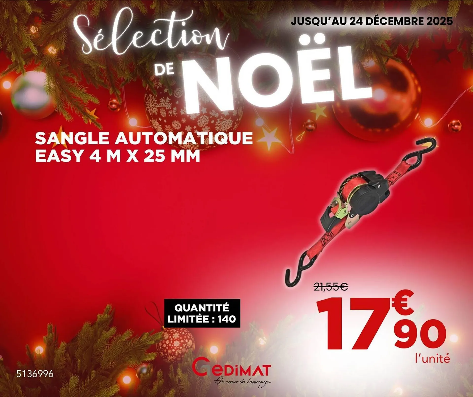 Catalogue Gedimat du 3 décembre au 24 décembre 2025 - Catalogue page 8