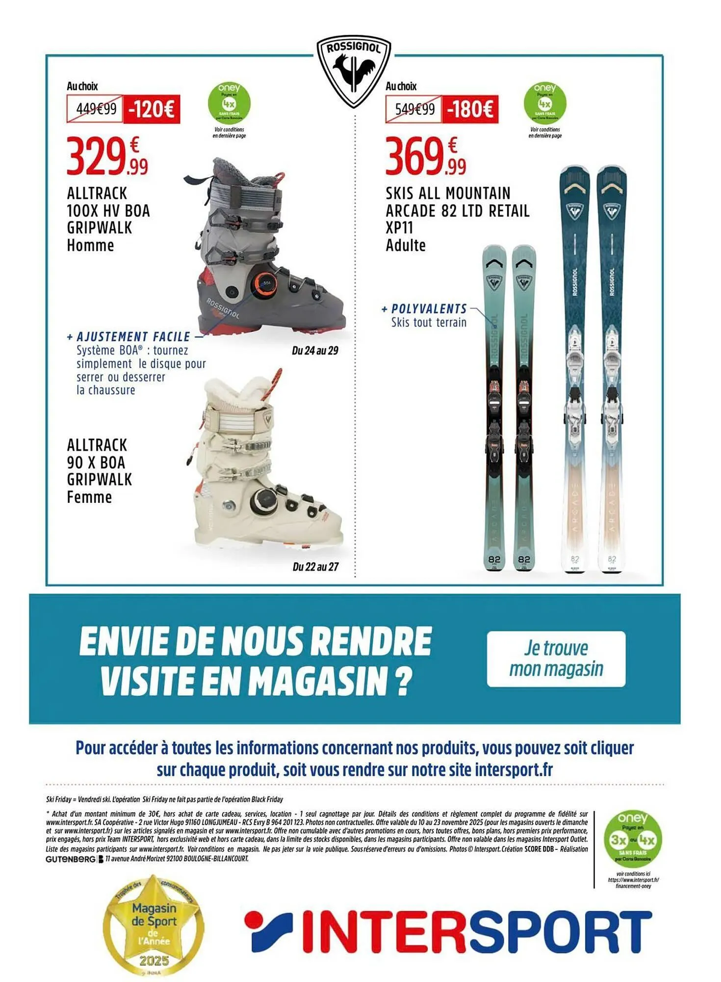 Catalogue Intersport du 7 novembre au 23 novembre 2025 - Catalogue page 12