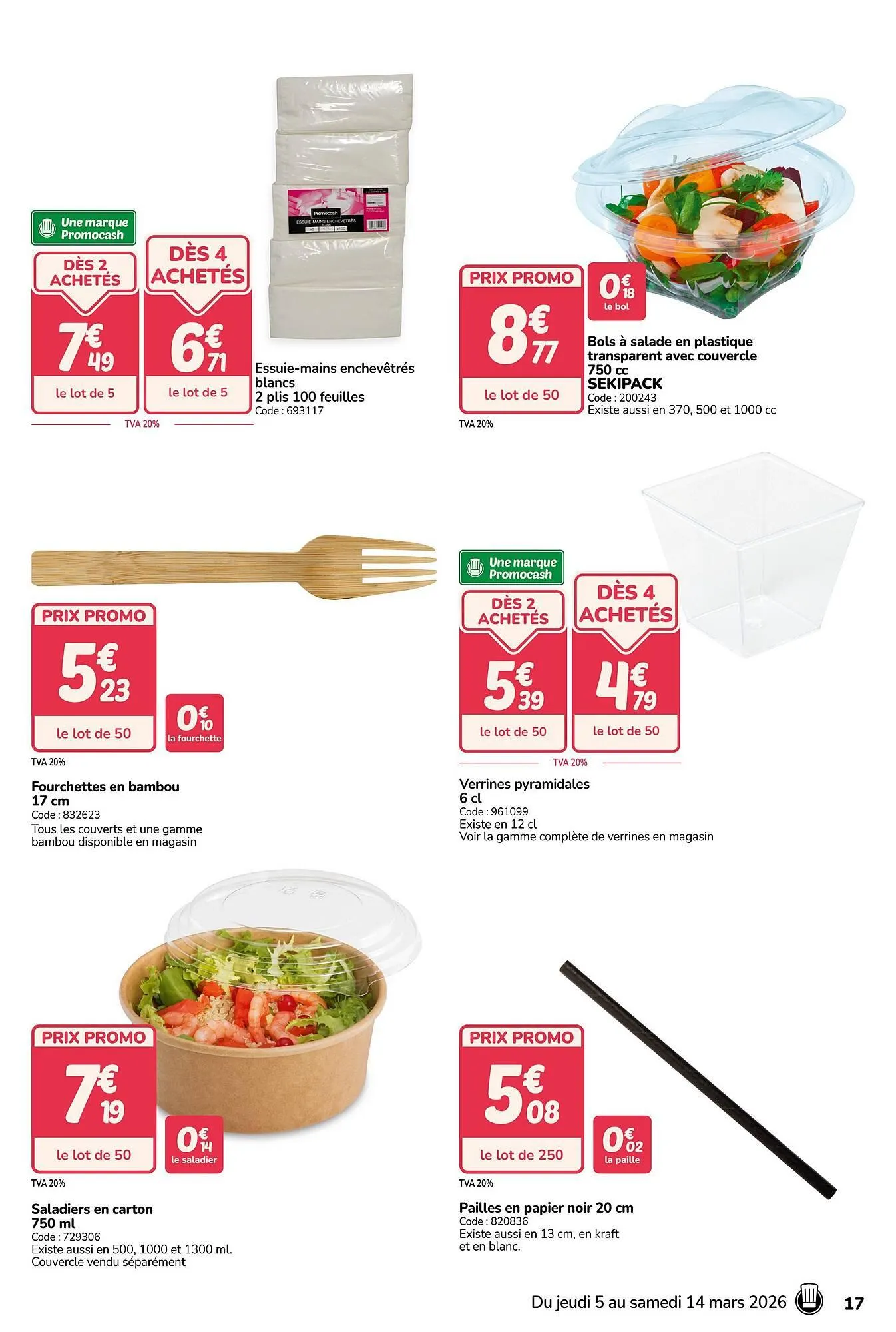 Catalogue Promocash du 27 février au 14 mars 2026 - Catalogue page 17