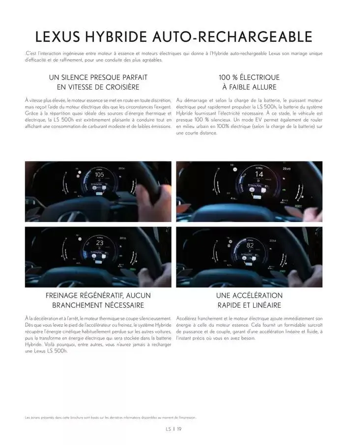 Lexus LS du 27 mars au 27 mars 2026 - Catalogue page 19