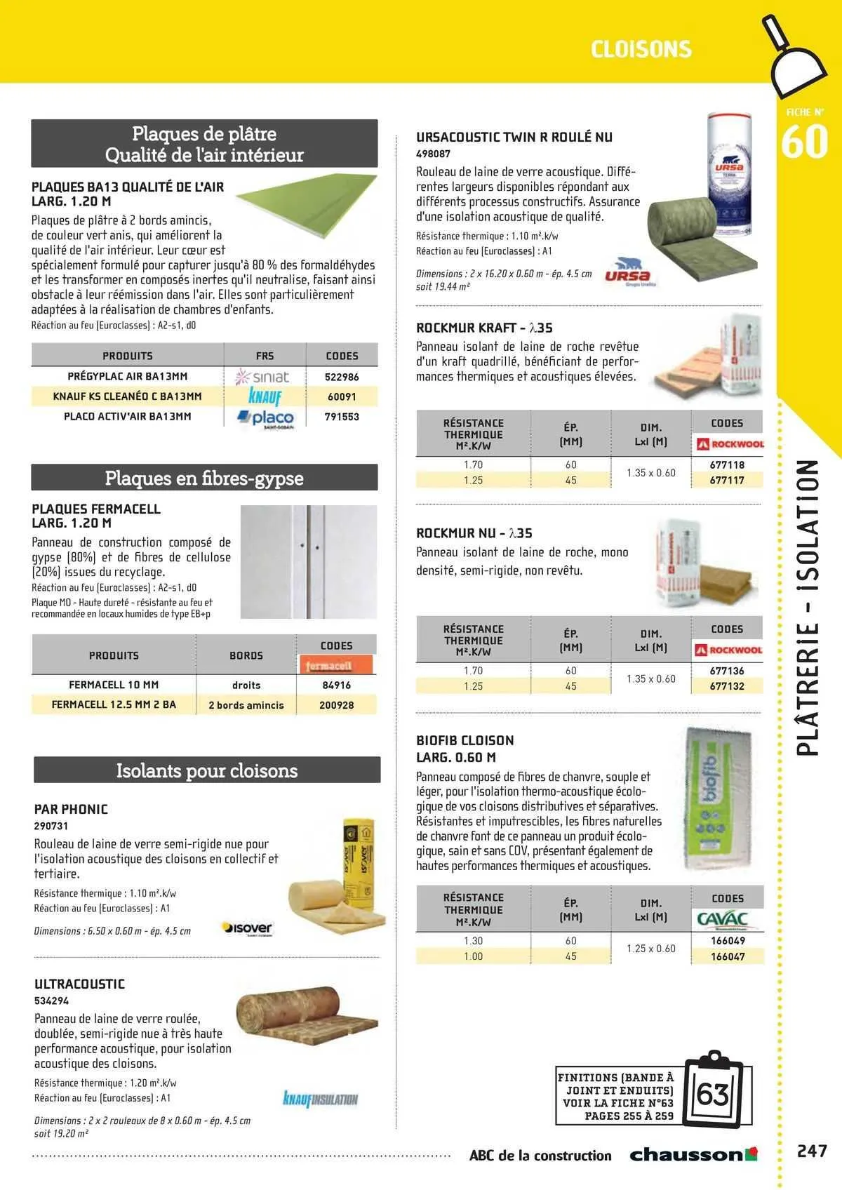 Catalogue Chausson Matériaux du 2 mai au 31 décembre 2025 - Catalogue page 207