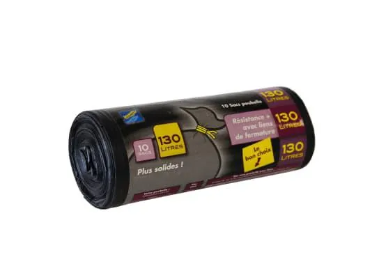 Sacs Poubelle Renforcé 130L - L.82 x l.120 x H.120 cm