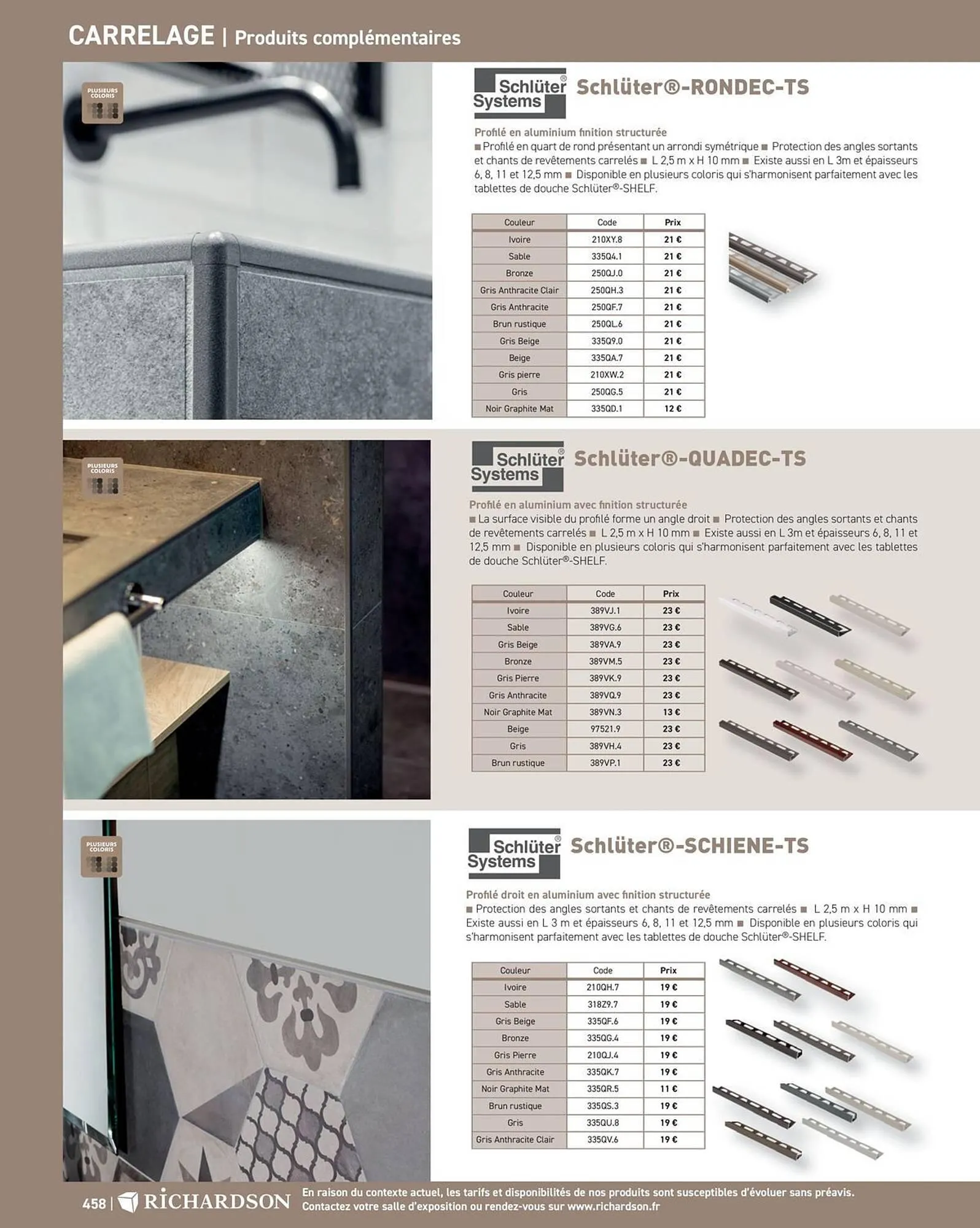 Catalogue Richardson du 11 avril au 31 décembre 2025 - Catalogue page 460