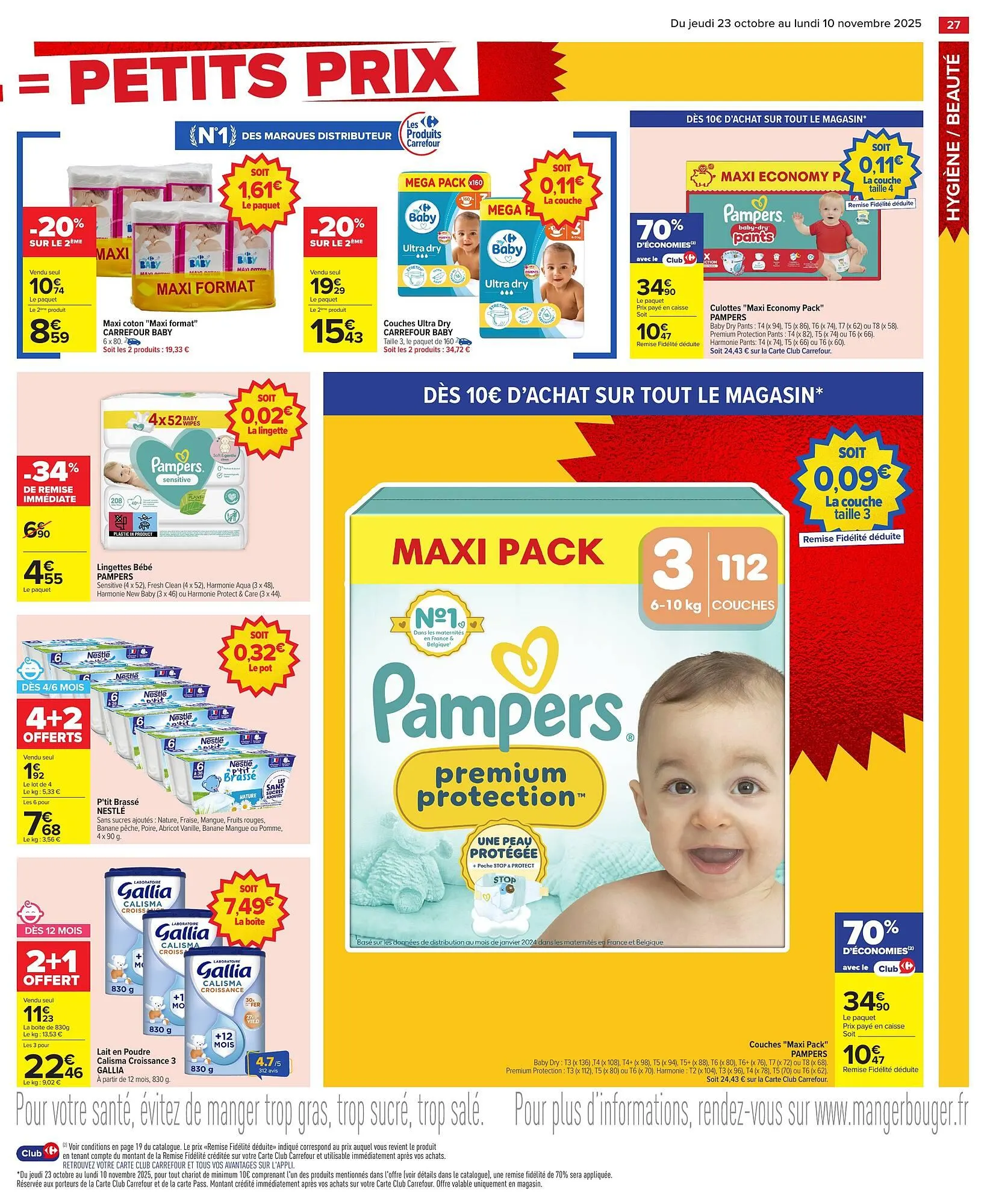 Catalogue Carrefour du 23 octobre au 10 novembre 2025 - Catalogue page 29