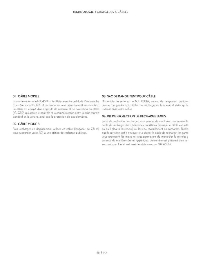 Lexus NX du 27 mars au 27 mars 2026 - Catalogue page 46